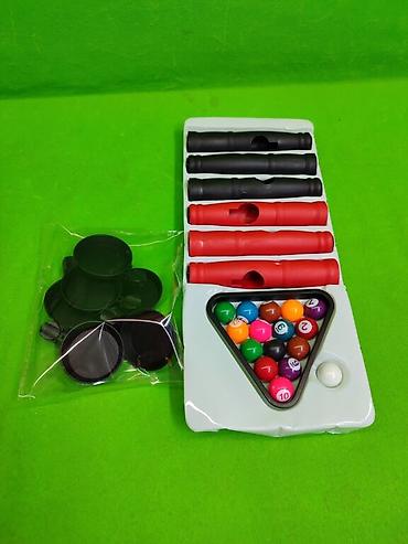 Другие товары для детей: Бильярд игра настольная набор 6 в 1🎱 Комплектация товара: 6 видов игр — 3
