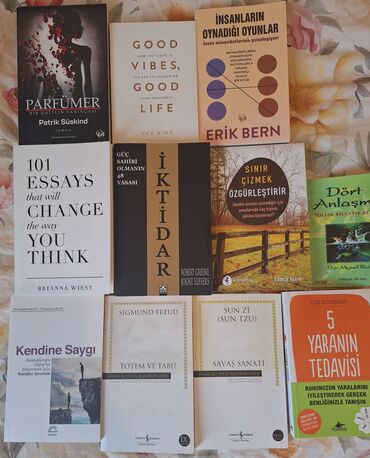 Digər kitablar və jurnallar: Dildə: əsasən türk dili və ingilis dili qarışıq (başlıqlar üzrə — 1