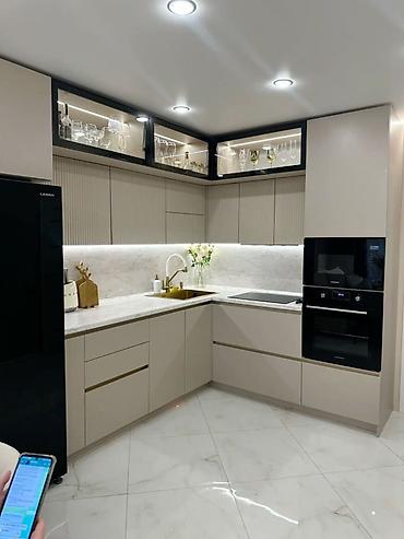 Кухонные гарнитуры: Кухонный гарнитур, Новый, МДФ, Бесплатная доставка — 13