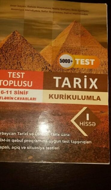 7 ci sinif ümumi tarix testleri: Tarix testi