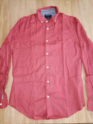 košulje muške zara: Shirt Springfield, M (EU 38), color - Red