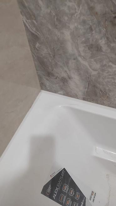 Укладка плитки: Подготовка стен для укладки, Подготовка стен для грунтовки, Гидроизоляционные работы | Керамическая плитка, Керамогранитая плитка | Вертикальная укладка, Диагональная укладка, Горизонтальная укладка Больше 6 лет опыта — 4