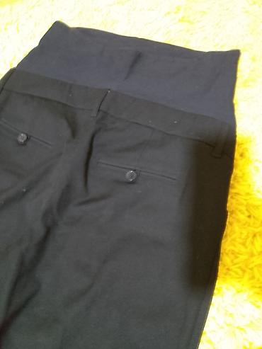 Pantalone: H&M trudnicke pantalone,crna boja.Sasvim nove.Velicina M — 3