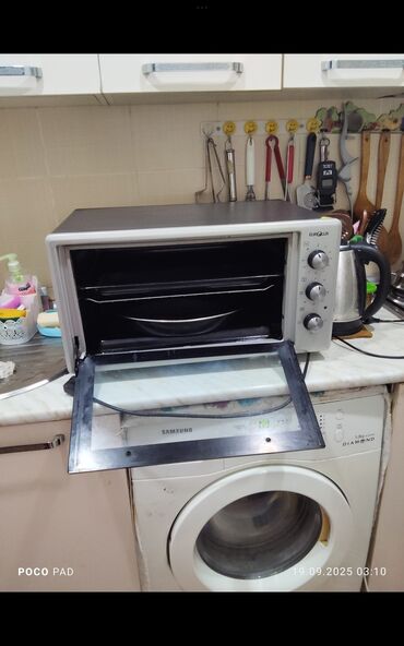 Duxovkalar: Duxovka Eurolux, Elektrik, rəng - Boz, Ayrıca dayanan — 2