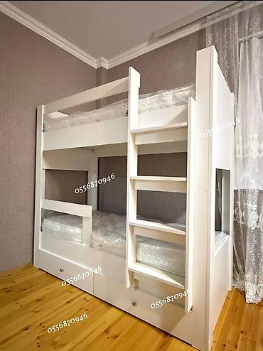 ruminya mebeli: Oğlan və qız üçün, Yeni, Çarpayı, Matras ilə, Siyirməli, Laminat — 4