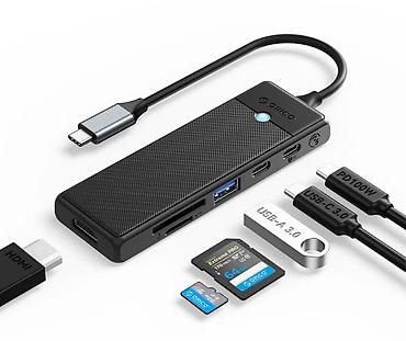 ⚡ ORICO 6-in-1 Docking Station – Gündəlik tələblər üçün ideal seçim! lalafo.az -da ⚡ ORICO 6-in-1 Docking Station – Gündəlik tələblər üçün ideal seçim!