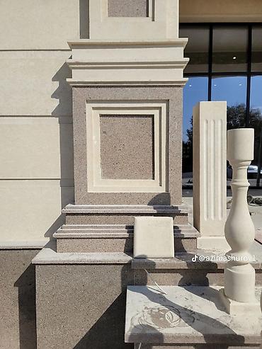 Фасадные плиты Сары-Таш (Травертин): Новый, Размер: 30x60 мм, Серый, Установка, Гарантия, Бесплатный выезд — 9