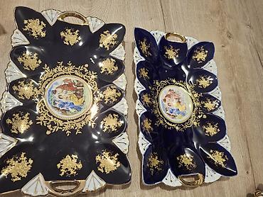 boşqab dəstləri: Məhsul: Porcelan servis boşqabları dəsti (2 ədəd) hər biri 14 azn — 1