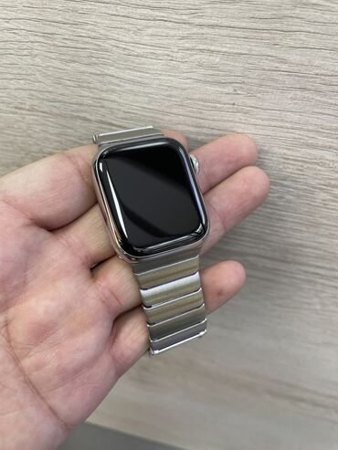 Apple Watch: Apple Watch 7 41mm хром сапфировое стекло в отличном сост