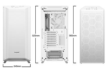 Комплектующие для ПК: 🔥 Be Quiet! Dark Base Pro 701 (BGW59) White – premium səviyyəli — 8