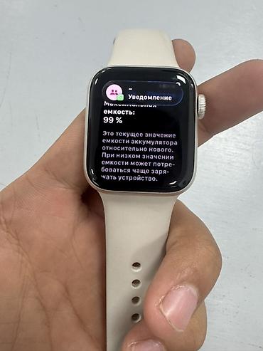 iphone xer: Apple Watch SE (2‑го поколения), алюминиевый корпус 40 мм, цвет — 3