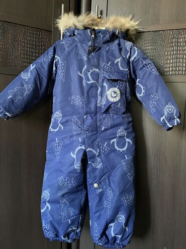 песец шапка: Детский зимний комбинезон на флисе. Отличного качества, мех