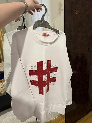 Dəstlər, kostyumlar: Qadın geyim dəsti – 4 məhsul 1) Puf şişmə qısa kurtka – ağ - Yüngül — 6