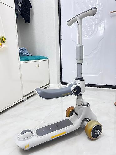 Uşaq dünyası: Skuter 70 azn tecili satilir hec bir prablemi yoxdu yaxsi veziyyetdedi — 1