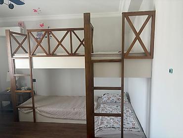 Digər mebel: RumiYatağ 4 nəfərliydi. Satılır 800₼. Hər birin matrası var. Ünvan — 1