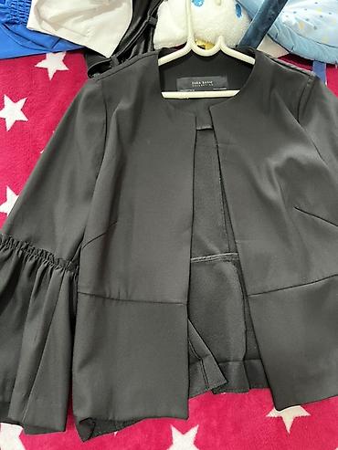velike torbice: Ženski sako/jaknica elegantnog kroja, u crnoj boji, brenda Zara Basic — 1