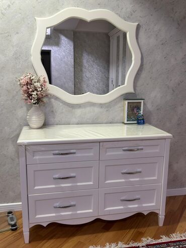 Yataq otağı dəstləri: İkinəfərlik çarpayı, Dolab, Komod, Termo, Türkiyə, İşlənmiş — 7