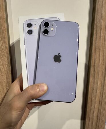 telefon işlənmiş: IPhone 11, 128 ГБ, Midnight, Гарантия, Face ID, С документами