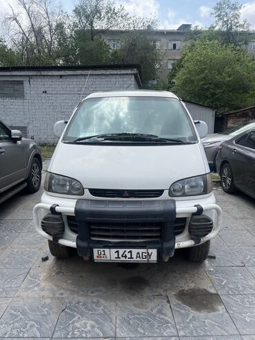 mitsubishi delica кирпич: Mitsubishi Delica: 1995 г., 3 л, Автомат, Бензин, Внедорожник