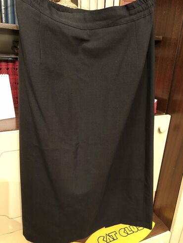 Suknje: XL, Midi, bоја - Crna — 11