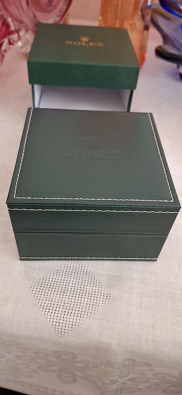 swatch saati: Rolex tərzində kişi qol saatı – qızılı korpus və Jubilee tipli metal — 3