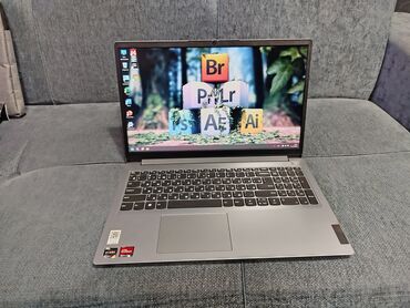 macbook pro m3: Ноутбук, Lenovo, 16 ГБ ОЗУ, AMD Ryzen 5, 15.6 ", Б/у, Для работы, учебы, память NVMe SSD