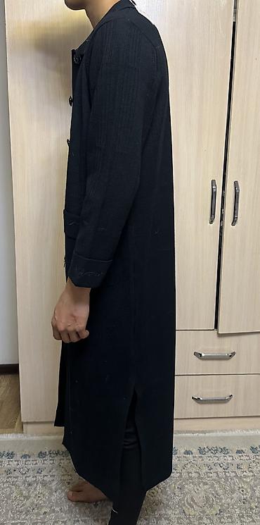 Пальто: Распродажа 3 Длинное тёплое пальто из фактурного мехового полотна. - — 9