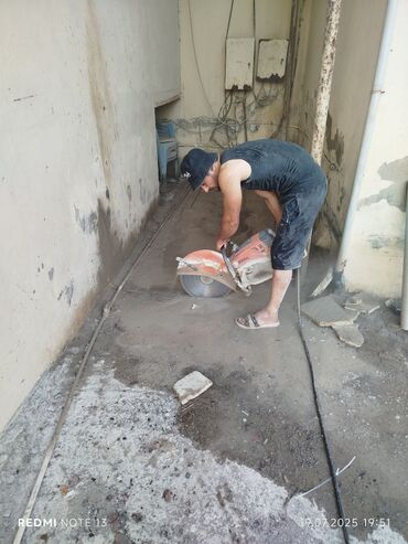 Beton işləri: Beton kəsmə beton deşmə xidməti Karot - HILTI DD 200 / 350 ilə 25 ° — 12