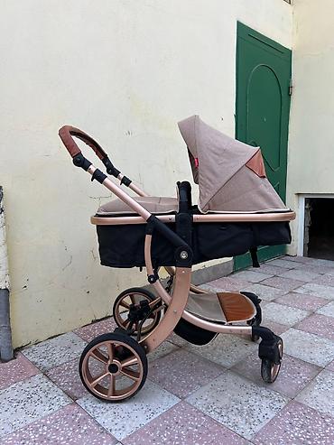 essek arabasi: Uşaq arabası – transformasiya olunan model - 2-in-1 beşik/oturacaq — 3