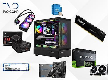 Masaüstü kompüterlər və iş stansiyaları: EvoTitan Gaming PC i5-14400F | 16GB | 1TB SSD | RTX 5060 Ti 16GB — 1
