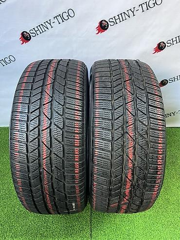 22540: Шины 225 / 40 / R 18, Зима, Б/у, Пара, Внедорожные (АТ/МТ), Франция, Continental — 1