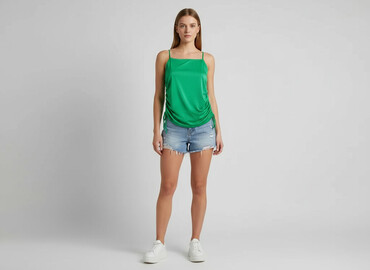 t shirty damskie z napisem: Sinsay, Топ жіночий, розмір L