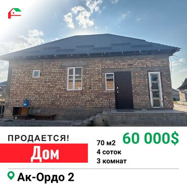 Продажа домов: Дом, 70 м², 2 комнаты, Собственник, Косметический ремонт