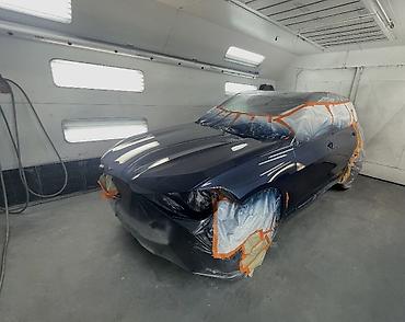 автомалярка аренда: Покраска и локальный ремонт кузова автомобиля в профессиональной — 1