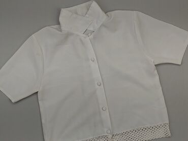 białe bluzki krótki rękaw: Shirt, 3XL (EU 46), condition - Good