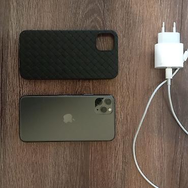 IPhone 11 Pro Max, Б/у, 256 ГБ, Space Gray, Зарядное устройство, 72 %