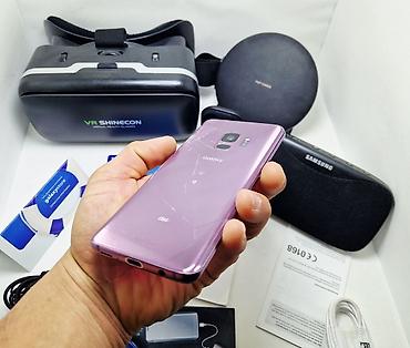 Samsung: Samsung Galaxy S9, Б/у, 128 ГБ, цвет - Фиолетовый, 1 SIM, 2 SIM — 2