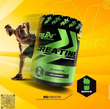 balıq tutmaq ucun: Kreatin Run Nutrition, Çəki: 201 - 500 g, Yeni