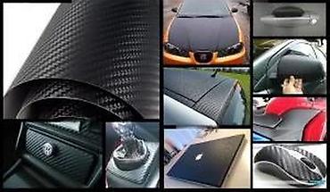 spone na autu: 3D Carbon folija 152x100. Veoma kvalitetna 3D karbon folija, odlicne — 6