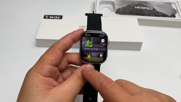 Другие смарт-часы: Smart watch оригинал ✅ Версия : Hk9 pro♥️ цвета : серый ⬜ черный ⬛ — 6