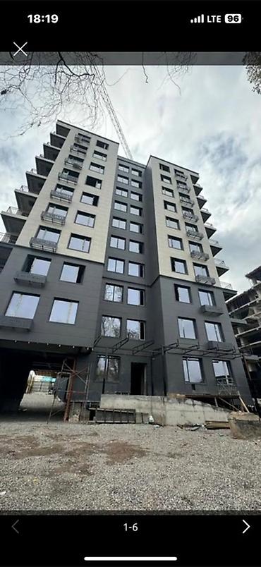 псо 2 ком: 2 комнаты, 62 м², Аламедин-1 мкр 2 этаж, ПСО (под самоотделку) — 1