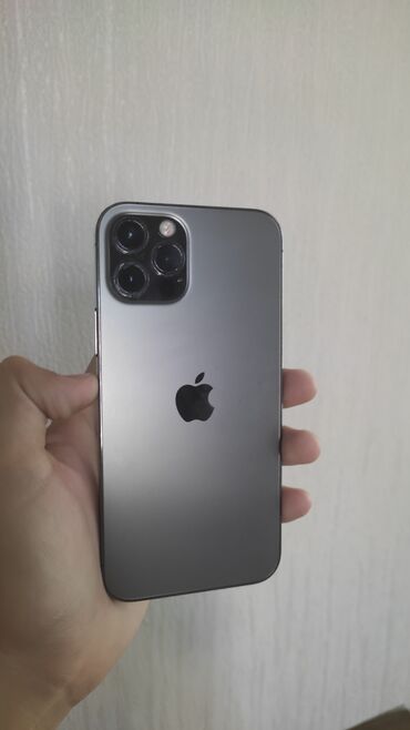 купить правый наушник airpods 3: IPhone 12 Pro, Колдонулган, 128 ГБ, Space Gray, Каптама, 77 %