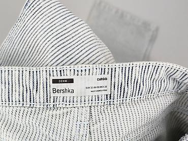lniane spodnie pull and bear: Bershka, Spodnie cargo damskie, rozmiar 2XS — 5