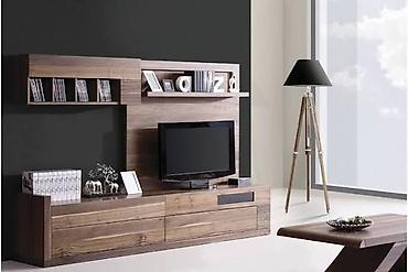 ev stolu: İşlənmiş, Düz TV altlığı, Polkasız, Laminat — 2