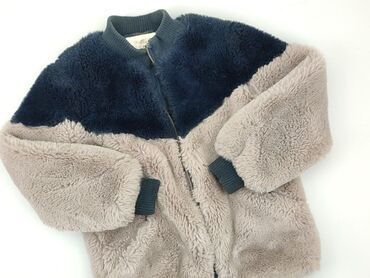 buty jesienne: Children's fur coat 10 years, condition - Good