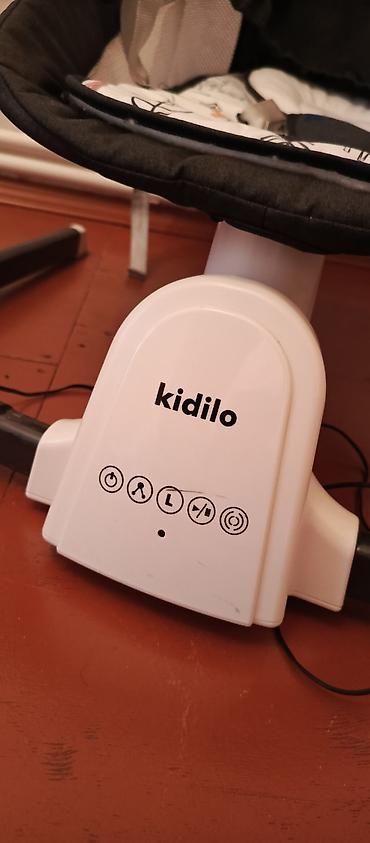 rezin döşək: Kidilo elektrikli beşik/uşaq yelləncəyi - Avtomatik yellənmə — 3