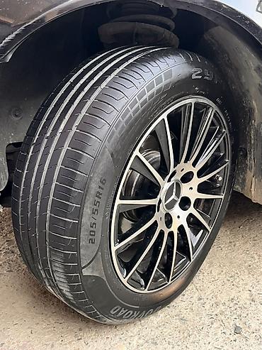 mercedes acari: 205/55 R16 ZYPHIRA yay təkərləri + çoxşüalı yüngül lehimli disk dəsti — 3