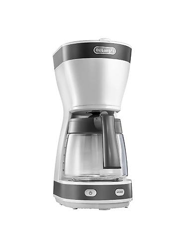 elekt: DeLonghi ICM16210.WS Qəhvə Dəmləyən – 1000W, 1.25L, damcı tipli, Aroma — 1
