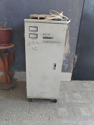 saray işıq idarəsi: SVC‑TD 30 kVA AC Automatic Voltage Regulator (stabilizator) — 1
