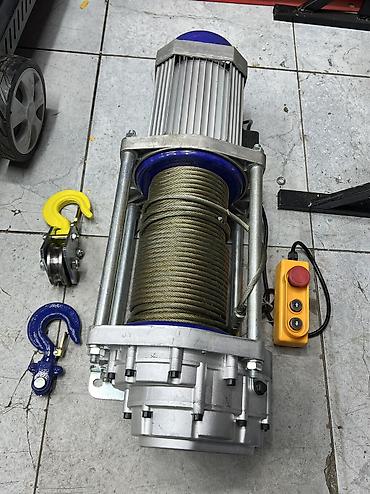 Другие инструменты: Электрическая канатная лебёдка Грузоподъёмность 2500кг Напряжения — 6
